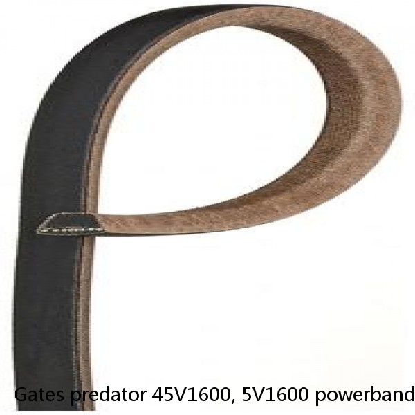 Gates predator 45V1600, 5V1600 powerband 4 rib belt